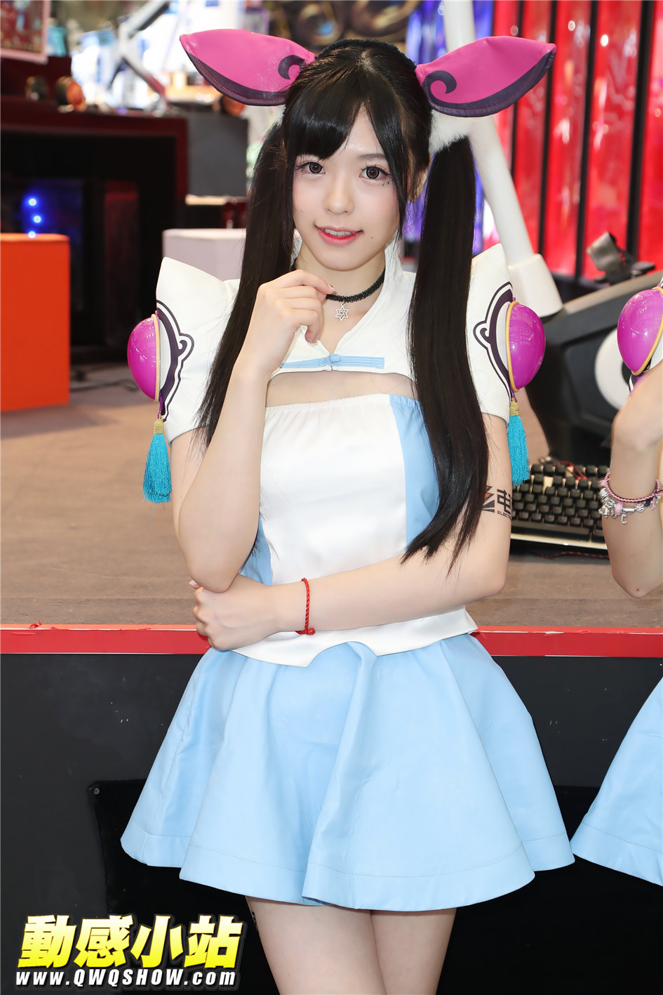 动感小站美腿会展系列之电魂网路ShowGirl走秀