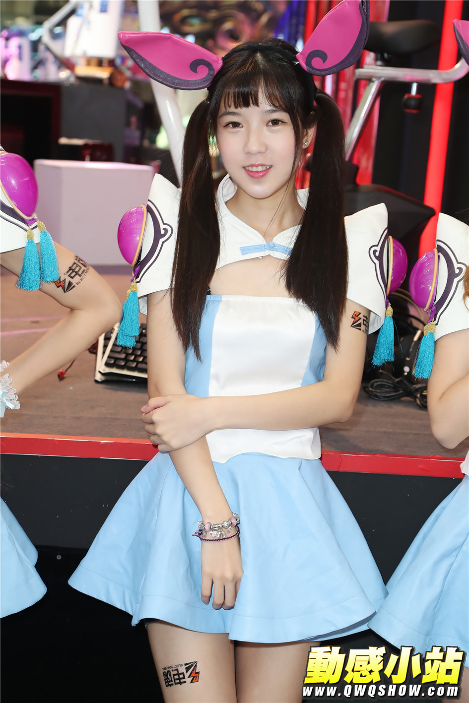 动感小站美腿会展系列之电魂网路ShowGirl走秀