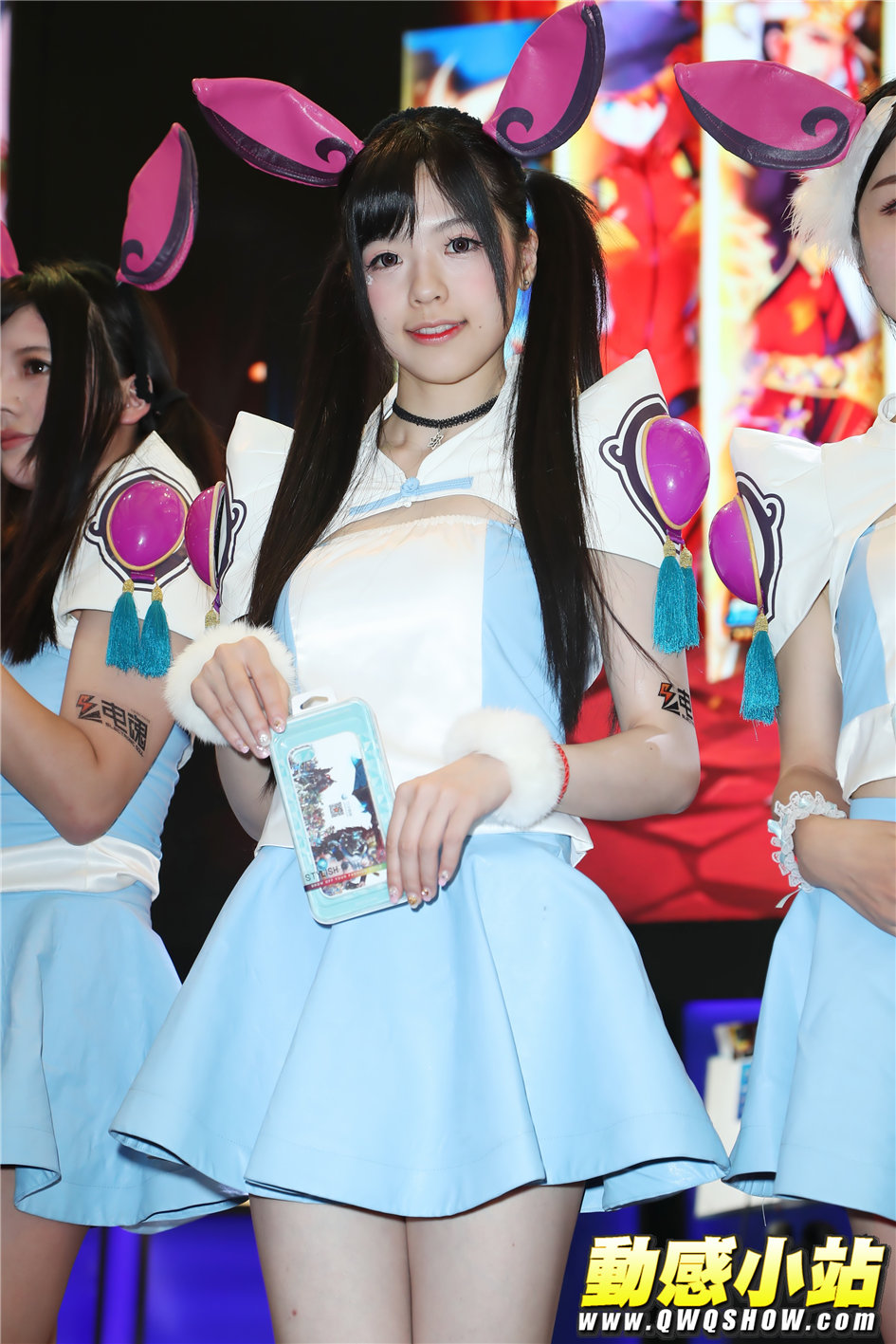动感小站美腿会展系列之电魂网路ShowGirl走秀